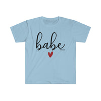 Babe Heart Unisex Softstyle T-Shirt