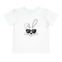 Too Cool Bunny Toddler Short Sleeve Tee