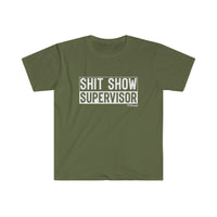 Shit Show Supervisor Unisex Softstyle T-Shirt