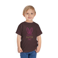 Happy Easter Day Toddler Short Sleeve Tee