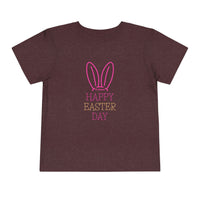 Happy Easter Day Toddler Short Sleeve Tee