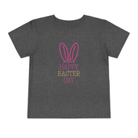 Happy Easter Day Toddler Short Sleeve Tee