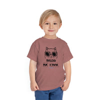 Meow Be Cool Toddler Short Sleeve Tee