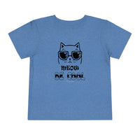 Meow Be Cool Toddler Short Sleeve Tee