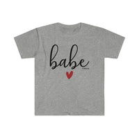 Babe Heart Unisex Softstyle T-Shirt