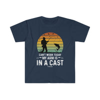 My Arm is in a Cast Unisex Softstyle T-Shirt