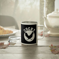 Cocky Insulated Coffee Mug, 10oz