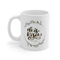 He is Risen White Ceramic Mug