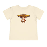 Too Country Bull Toddler Short Sleeve Tee