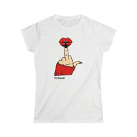 Kiss My Lips Women's Softstyle Tee