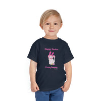 Happy Easter Every Bunny Toddler Short Sleeve Tee