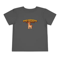 Too Country Horse Toddler Short Sleeve Tee