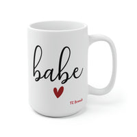 Babe Heart White Ceramic Mug