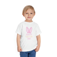 Happy Easter Day Toddler Short Sleeve Tee