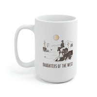 Daughters of the West White Ceramic Mug