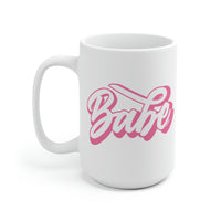 Babe White Ceramic Mug