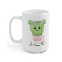 You Grow Girl White Ceramic Mug