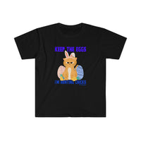 Keep the Eggs I'm Hunting Chics Softstyle T-Shirt