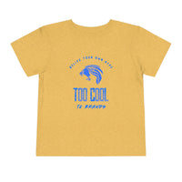 Too Cool Icon Toddler Short Sleeve Tee