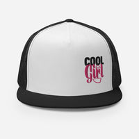 Cool Girl Flat Bill Mesh Cap