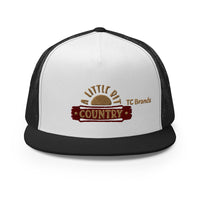 Little Bit Country Flat Bill Mesh Cap