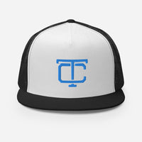 TC Brands Icon 3D Puff Flat Bill Mesh Cap