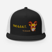 The Goat Flat Bill Mesh Cap