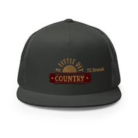 Little Bit Country Flat Bill Mesh Cap