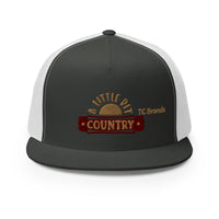 Little Bit Country Flat Bill Mesh Cap