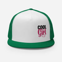 Cool Girl Flat Bill Mesh Cap