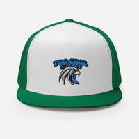 Too Cool Eagle Flat Bill Mesh Cap