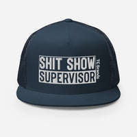 Shit Show Flat Bill Mesh Cap