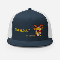 The Goat Flat Bill Mesh Cap