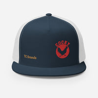 Cocky Flat Bill Mesh Cap