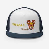 The Goat Flat Bill Mesh Cap