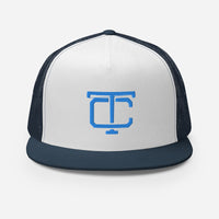 TC Brands Icon 3D Puff Flat Bill Mesh Cap