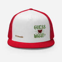 Guess What? Flat Bill Mesh Cap