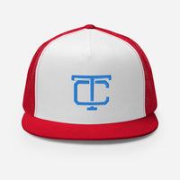 TC Brands Icon 3D Puff Flat Bill Mesh Cap