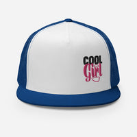 Cool Girl Flat Bill Mesh Cap