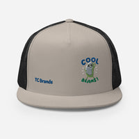 Cool Beans Flat Bill Mesh Cap