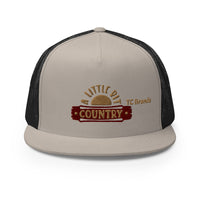 Little Bit Country Flat Bill Mesh Cap