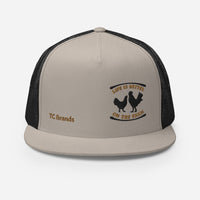 Life is Better on the farm Flat Bill Mesh Cap