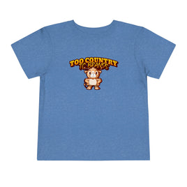 Too Country Bull Toddler Short Sleeve Tee