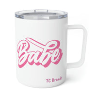 Pink Babe Insulated Coffee Mug, 10oz