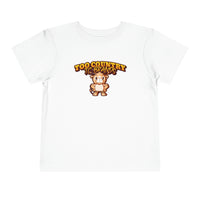 Too Country Bull Toddler Short Sleeve Tee