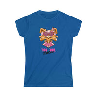 Too Cool Cat Women's Softstyle Tee