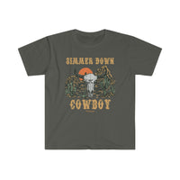 Simmer Down Cowboy Unisex Softstyle T-Shirt