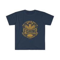 Don't Bother me While I'm Fishing Unisex Softstyle T-Shirt