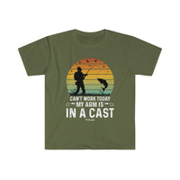 My Arm is in a Cast Unisex Softstyle T-Shirt