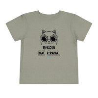 Meow Be Cool Toddler Short Sleeve Tee